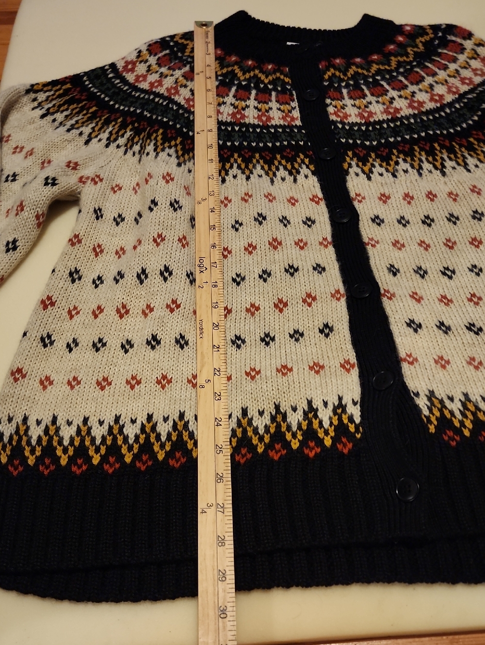 The Dora Cardigan Norwegian Winter XXL - Picture 13 of 15